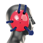 Geyi Wrestling Headgear with chin cup Red(Adult&Youth)