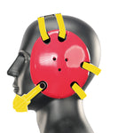 Geyi Wrestling Headgear with chin cup Red(Adult&Youth)