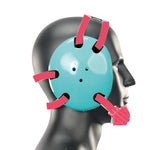 Geyi Wrestling Headgear with chin cup Teal(Adult)