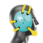Geyi Wrestling Headgear with chin cup Teal(Adult)
