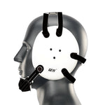 Geyi Wrestling Headgear with chin cup White(Adult&Youth)