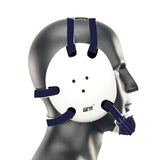 Geyi Wrestling Headgear with chin cup White(Adult&Youth)
