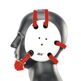 Geyi Wrestling Headgear with chin cup White(Adult&Youth)