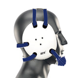 Geyi Wrestling Headgear with chin cup White(Adult&Youth)