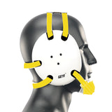 Geyi Wrestling Headgear with chin cup White(Adult&Youth)