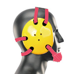Geyi Wrestling Headgear with chin cup Yellow(Adult&Youth)