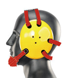 Geyi Wrestling Headgear with chin cup Yellow(Adult&Youth)