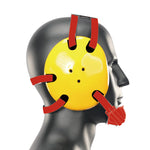 Geyi Wrestling Headgear with chin cup Yellow(Adult&Youth)