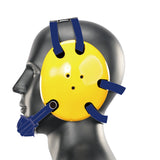 Geyi Wrestling Headgear with chin cup Yellow(Adult&Youth)