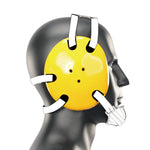 Geyi Wrestling Headgear with chin cup Yellow(Adult&Youth)