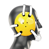 Geyi Wrestling Headgear with chin cup Yellow(Adult&Youth)