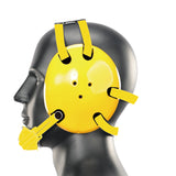 Geyi Wrestling Headgear with chin cup Yellow(Adult&Youth)