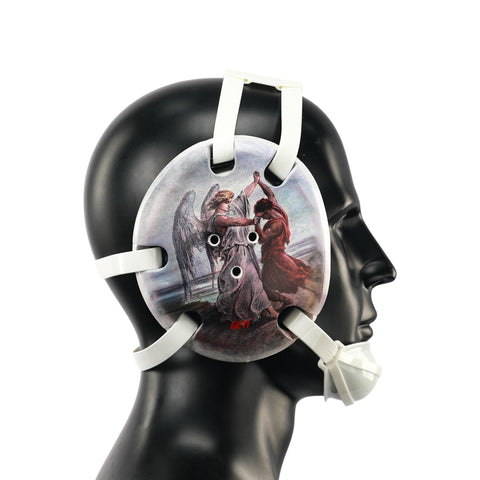 Jacob Wrestled God headgear Digital Printing Art(Adult&Youth)