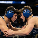Geyi Wrestling Headgear with chin Pad Navy(Adult&Youth)