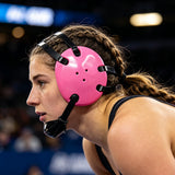 Geyi Wrestling Headgear with chin cup Pink(Adult&Youth)