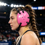 Geyi Wrestling Headgear with chin Pad Pink(Adult&Youth)