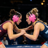 Geyi Wrestling Headgear with chin Pad Pink(Adult&Youth)