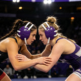 Geyi Wrestling Headgear with chin Pad Purple(Adult)