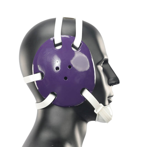 Geyi Wrestling Headgear with chin cup Purple(Adult)