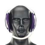 Geyi Wrestling Headgear with chin Pad Purple(Adult)