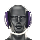 Geyi Wrestling Headgear with chin Pad Purple(Adult)