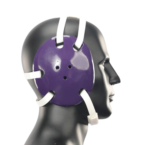 Geyi Wrestling Headgear with chin Pad Purple(Adult)