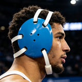 Geyi Wrestling Headgear with chin Pad Royal(Adult&Youth)
