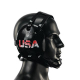 Wrestling Headgear USA Flag Digital Printing Art(Adult&Youth)