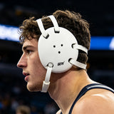 Geyi Wrestling Headgear with chin Pad White(Adult&Youth)