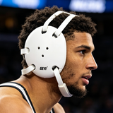 Geyi Wrestling Headgear with chin Pad White(Adult&Youth)