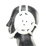 Geyi Wrestling Headgear with chin cup White(Adult&Youth)