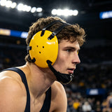 Geyi Wrestling Headgear with chin cup Yellow(Adult&Youth)