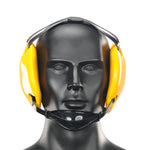 Geyi Wrestling Headgear with chin cup Yellow(Adult&Youth)