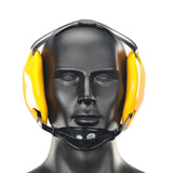 Geyi Wrestling Headgear with chin cup Yellow(Adult&Youth)