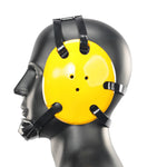 Geyi Wrestling Headgear with chin cup Yellow(Adult&Youth)