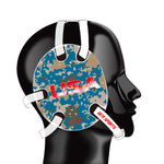 Geyi Wrestling Headgear Green Camo Flag Stickers
