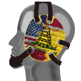 Wrestling Headgear with Do not Tread On Me Stickers