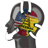 Wrestling Headgear with Do not Tread On Me Stickers