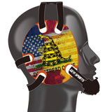 Wrestling Headgear with Do not Tread On Me Stickers
