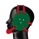 Geyi Wrestling Headgear with chin cup Dark Green