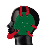 Geyi Wrestling Headgear with chin cup Dark Green