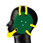 Geyi Wrestling Headgear with chin cup Dark Green