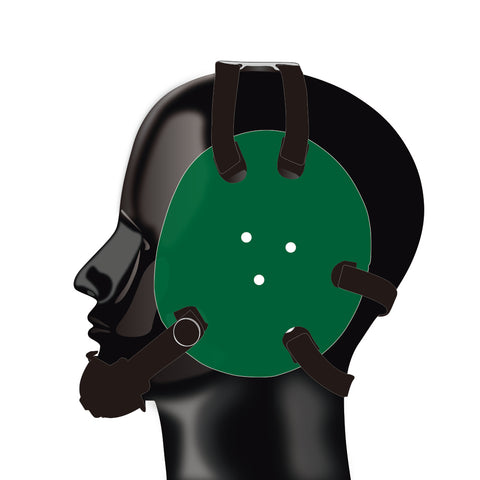 Geyi Wrestling Headgear with chin cup Dark Green