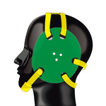 Geyi Wrestling Headgear with chin Pad Dark Green(Adult)