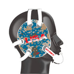 Geyi Wrestling Headgear Green Camo Flag Stickers