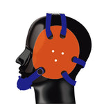 Geyi Wrestling Headgear with chin cup Orange(Adult)