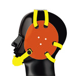 Geyi Wrestling Headgear with chin cup Orange(Adult)