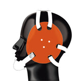 Geyi Wrestling Headgear with chin cup Orange(Adult)