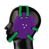 Geyi Wrestling Headgear with chin Pad Purple