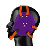 Geyi Wrestling Headgear with chin Pad Purple